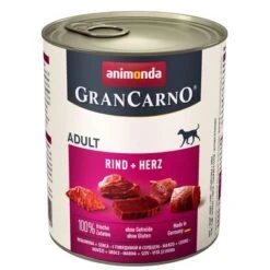 Sparpaket Animonda GranCarno Original 24 X 800 G -Günstiges Futter Leine Geschäft 31085 pla animonda grancarno rinduherz 800g 1 1