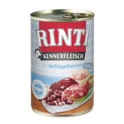 6 X 400 G RINTI Probiermix -Günstiges Futter Leine Geschäft 3135 pla rinti kennerfleisch mit gefluegelherzen 400g 4