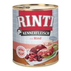 RINTI Kennerfleisch Mix 12 X 800 G -Günstiges Futter Leine Geschäft 3137 pal rinti kf 800g rind 0119 online 5