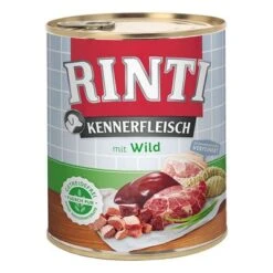 RINTI Kennerfleisch Mix 12 X 800 G -Günstiges Futter Leine Geschäft 3138 pla rinti kf 800g wild 0119 online 6