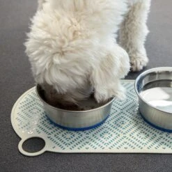 TIAKI Silikon Napfunterlage Grüne Raute -Günstiges Futter Leine Geschäft 319003 tiaki silikon napfunterlage gr ne raute hs 07 2