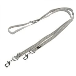 TIAKI Geschirr Neoprene, Grau -Günstiges Futter Leine Geschäft 323496 pla reflective rubber 2m fg 1264 5