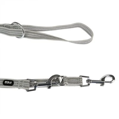 TIAKI Hundeleine Reflective Rubber, Grau 4 TIAKI Hundeleine Reflective Rubber, Grau – Bild 2