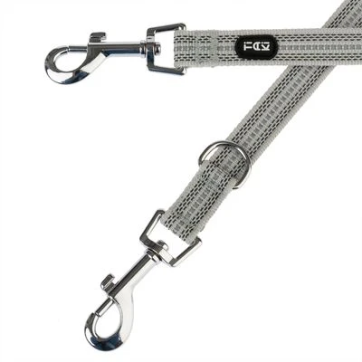 TIAKI Hundeleine Reflective Rubber, Grau 10 TIAKI Hundeleine Reflective Rubber, Grau – Bild 8