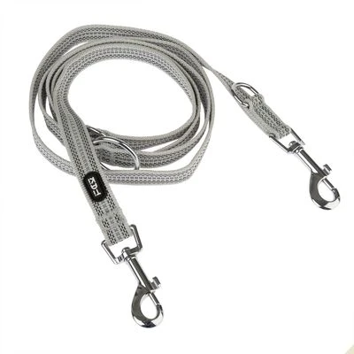 TIAKI Hundeleine Reflective Rubber, Grau 12 TIAKI Hundeleine Reflective Rubber, Grau – Bild 10