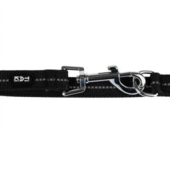 TIAKI Hundeleine Reflective Rubber, Schwarz -Günstiges Futter Leine Geschäft 323497 reflective rubber 2m fg 1279 2