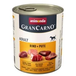 Sparpaket Animonda GranCarno Original 24 X 800 G -Günstiges Futter Leine Geschäft 33078 pla animonda grancarno rindupute 800g 8