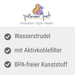 Pioneer Pet Vortex Trinkbrunnen -Günstiges Futter Leine Geschäft 331296 schulze vortex trinkbrunnen hs 03 9