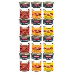 Sparpaket Animonda GranCarno Original 24 X 400 G -Günstiges Futter Leine Geschäft 341698 pla animonda mixpack grancarno adult 12x400g hs 01 0