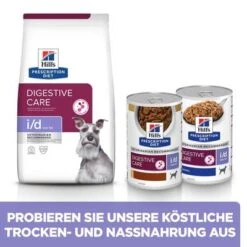 Hill's Prescription Diet I/d Low Fat Digestive Care -Günstiges Futter Leine Geschäft 372400 hills prescriptiondiet id lowfat digestivecare hs 11 7
