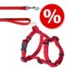 HUNTER Set: Geschirr + Leine Ecco Sport Vario Rapid Rot -Günstiges Futter Leine Geschäft 372756 hunter geschirr leine 5