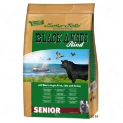 Doppelpack Markus-Mühle Zum Sparpreis -Günstiges Futter Leine Geschäft 377698 markusm hle black angus senior 15 kg 5