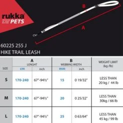 Rukka® Wander-Trainingsleineneu -Günstiges Futter Leine Geschäft 383817 rukka wander trainingsleine hs 05 9