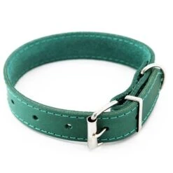 Heim Halsband Mit Ziernaht, Petrolneu -Günstiges Futter Leine Geschäft 383828 pla halsband ziernaht 40cm petrol hs 01 8