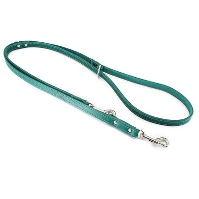 Heim Verstellbare Führleine Mit Ziernaht, Petrolneu 3 Heim Verstellbare Führleine Mit Ziernaht, Petrolneu