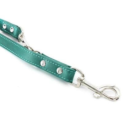 Heim Verstellbare Führleine Mit Ziernaht, Petrolneu 6 Heim Verstellbare Führleine Mit Ziernaht, Petrolneu – Bild 4