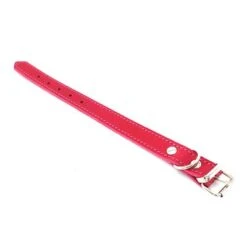 Heim Halsband Mit Ziernaht, Pinkneu -Günstiges Futter Leine Geschäft 383909 halsband ziernaht 50cm pink hs 02 5