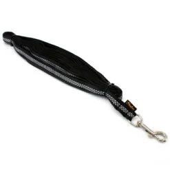 Heim Suchleine Mit Reflektoren, Schwarz