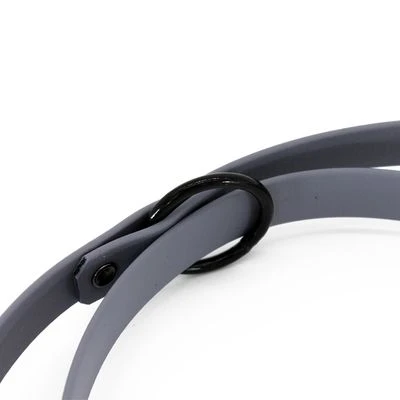 Heim Verstellbare Führleine BioThane, Grauneu 5 Heim Verstellbare Führleine BioThane, Grauneu – Bild 3