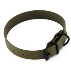 Heim Halsband BioThane, Olivneu -Günstiges Futter Leine Geschäft 383926 pla halsband biothane 50cm oliv hs 01 3