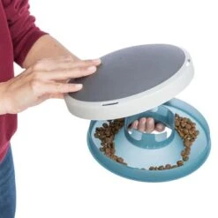 Trixie Slow Feeding Rocking Napfneu 40 Trixie Slow Feeding Rocking Napfneu -Günstiges Futter Leine Geschäft 385099 trixie slow feeding rockingnapf hs 18 2