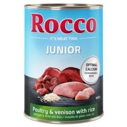 Rocco Junior 6 X 400 G 12 Rocco Junior 6 X 400 G -Günstiges Futter Leine Geschäft 38664 pla rocco junior wild hs 01 6