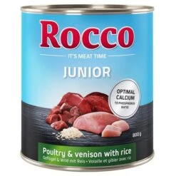 Rocco Junior 6 X 800 G 11 Rocco Junior 6 X 800 G -Günstiges Futter Leine Geschäft 38665 pla rocco junior wild 800g hs 01 6