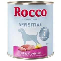 Sparpaket Rocco Sensitive 24 X 800 G 14 Sparpaket Rocco Sensitive 24 X 800 G -Günstiges Futter Leine Geschäft 38666 pla rocco sensitive turkeypotatoes 800g hs 01 9