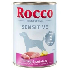 Rocco Sensitive 6 X 400 G 13 Rocco Sensitive 6 X 400 G -Günstiges Futter Leine Geschäft 38667 pla rocco sensitive turkeypotatoes 400g hs 01 3