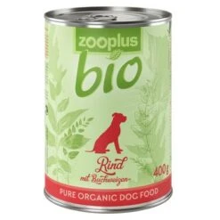 Sparpaket Zooplus Bio Adult 24 X 400 G -Günstiges Futter Leine Geschäft 400g rind 1000x1000 6