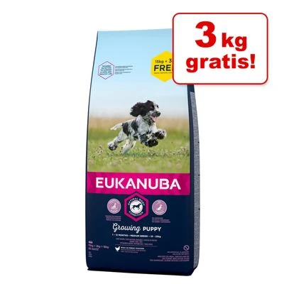 3 Kg Gratis! 18 Kg Eukanuba 3 3 Kg Gratis! 18 Kg Eukanuba