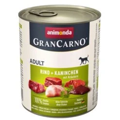 Sparpaket Animonda GranCarno Original 12 X 800 G -Günstiges Futter Leine Geschäft 50765 pla animonda grancarno rindkaninchen 800g 9 2