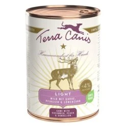 Terra Canis Light 6 X 400 G -Günstiges Futter Leine Geschäft 50854 pla terracanis light wild 400g 2 1