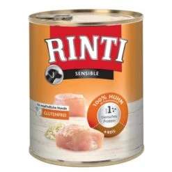 Sparpaket RINTI Sensible 24 X 800g -Günstiges Futter Leine Geschäft 50956 pla rinti huhnreis 800g 0 1