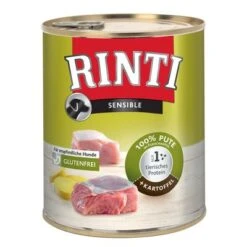 Sparpaket: RINTI Sensible 12 X 800 G -Günstiges Futter Leine Geschäft 50959 pla rinti putekartoffel 800g 4 2