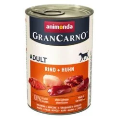 Sparpaket Animonda GranCarno Original 12 X 400 G -Günstiges Futter Leine Geschäft 51226 pla animonda grancarno adult rinduhuhn 400g 0 2