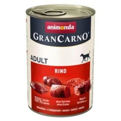 Sparpaket Animonda GranCarno Original 12 X 400 G -Günstiges Futter Leine Geschäft 51229 pla animonda grancarno adult rind 400g 0 2