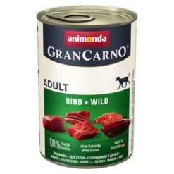 Animonda GranCarno Original Adult 6 X 400 G -Günstiges Futter Leine Geschäft 51230 pla animonda grancarno adult rindwild 400g 7 1