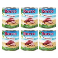 Rocco World Trip Jamaika -Günstiges Futter Leine Geschäft 52920 rocco worldtrip jamaika beefchickenpapayacoconut 6x800g hs 02 3