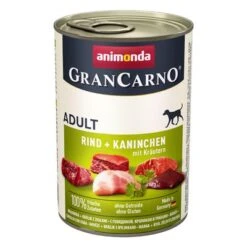 Sparpaket Animonda GranCarno Original 24 X 400 G -Günstiges Futter Leine Geschäft 58168 pla animonda grancarno adult rindkaninchen 400g 1