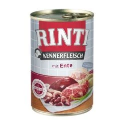 6 X 400 G RINTI Probiermix -Günstiges Futter Leine Geschäft 59045 pla rinti kennerfleisch mit ente 400g 5
