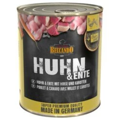 Sparpaket Belcando Super Premium: Belcando Nassfutter 24 X 800g -Günstiges Futter Leine Geschäft 60486 pla belcandosuperpremium huhnente 800g 0