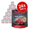 Sparpaket Rocco Real Hearts 24 X 800 G -Günstiges Futter Leine Geschäft 60543 megapack rocco realhearts rind 24x800g hs 02 1