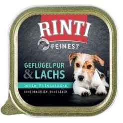 RINTI Feinest Schälchen 11 X 150 G 10 RINTI Feinest Schälchen 11 X 150 G -Günstiges Futter Leine Geschäft 60592 pla rinti finest gefl lachs 5