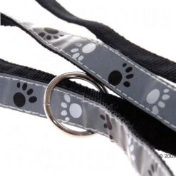 Trixie Hundeleine Pfoten Silver Reflect -Günstiges Futter Leine Geschäft 61857 trixie vleinepfoten3 1 1