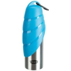 Trixie Friends On Tour Edelstahl-Flasche Mit Trinknapf -Günstiges Futter Leine Geschäft 67121 pla trixie friends on tour edelstahl flasche mit trinknapf hs4 3
