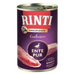 RINTI Singlefleisch 24 X 400 G -Günstiges Futter Leine Geschäft 69116 pla rinti singleexcl ente 400g 6