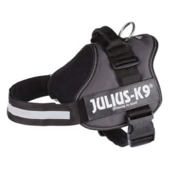 Julius K9 JULIUS-K9® Powergeschirr - Anthrazit -Günstiges Futter Leine Geschäft 69340 pla trixie julius k9 farbangabe hs 03 15040za 2