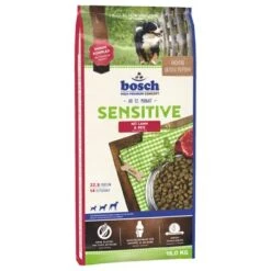 Bosch Sparpaket (2 X Großgebinde) -Günstiges Futter Leine Geschäft 70023 pla bosch sensitive l r 15kg 9