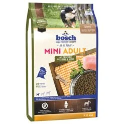 Bosch Sparpaket (2 X Großgebinde) -Günstiges Futter Leine Geschäft 70127 pla bosch miniadult g h 3